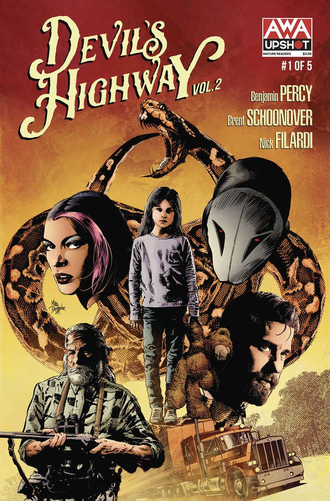 Devils Highway Volume 2 #1 (Of 5) Cover B Deodato Jr (Mature)