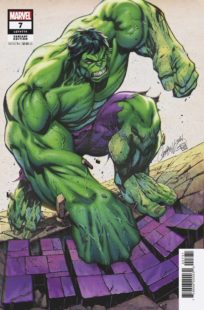 Hulk (2022) #7 J Scott Campbell Variant