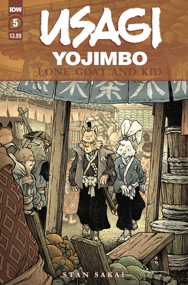 Usagi Yojimbo Lone Goat & Kid #5 (Of 6)