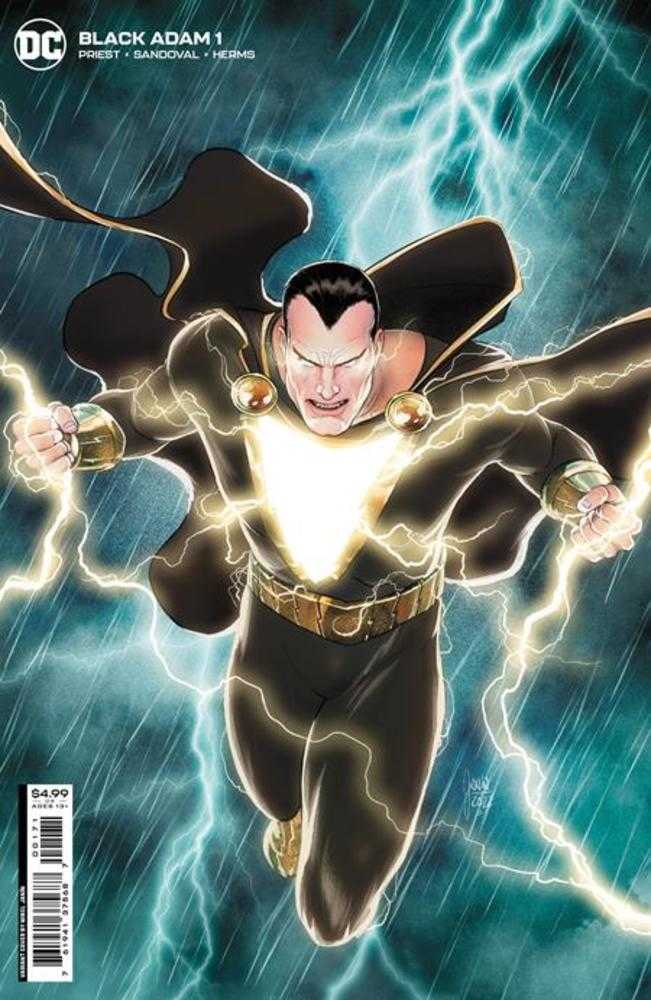 Black Adam (2022) #1 (of 12) Cover D Mikel Janin Card Stock Variant