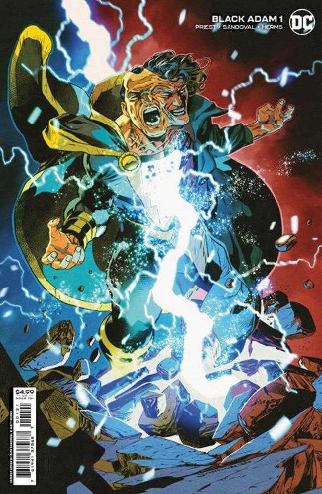 Black Adam (2022) #1 (of 12) Cover B Rafa Sandoval Card Stock Variant