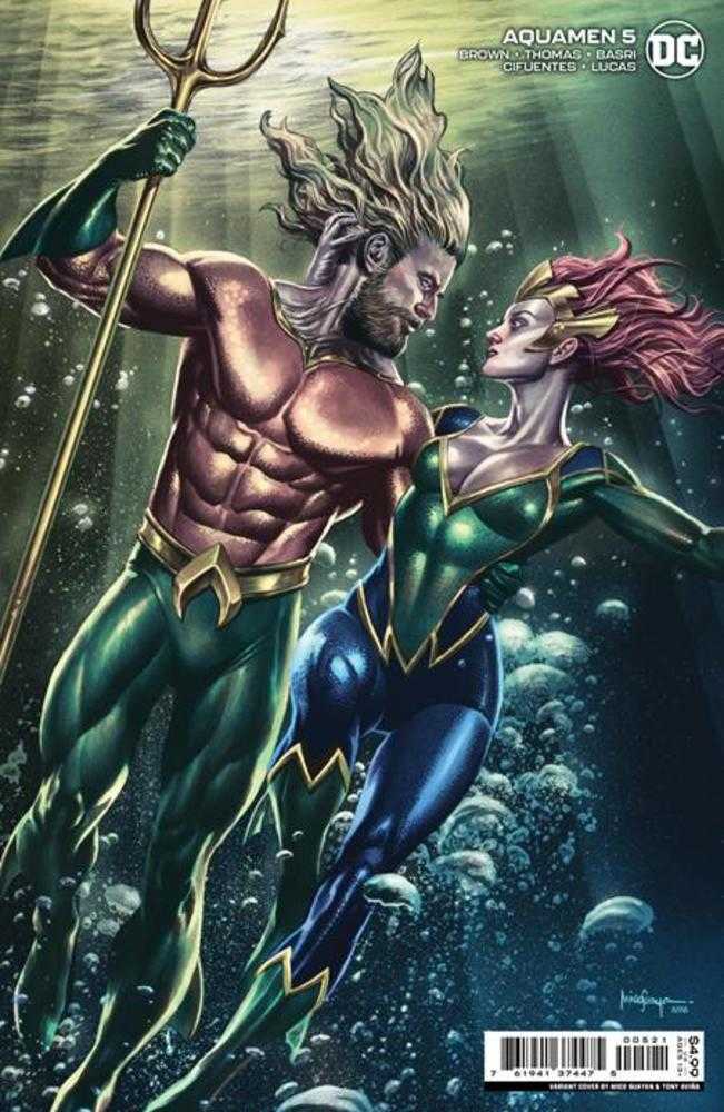 Aquamen #5 Cover B Mico Suayan Card Stock Variant <BINS>