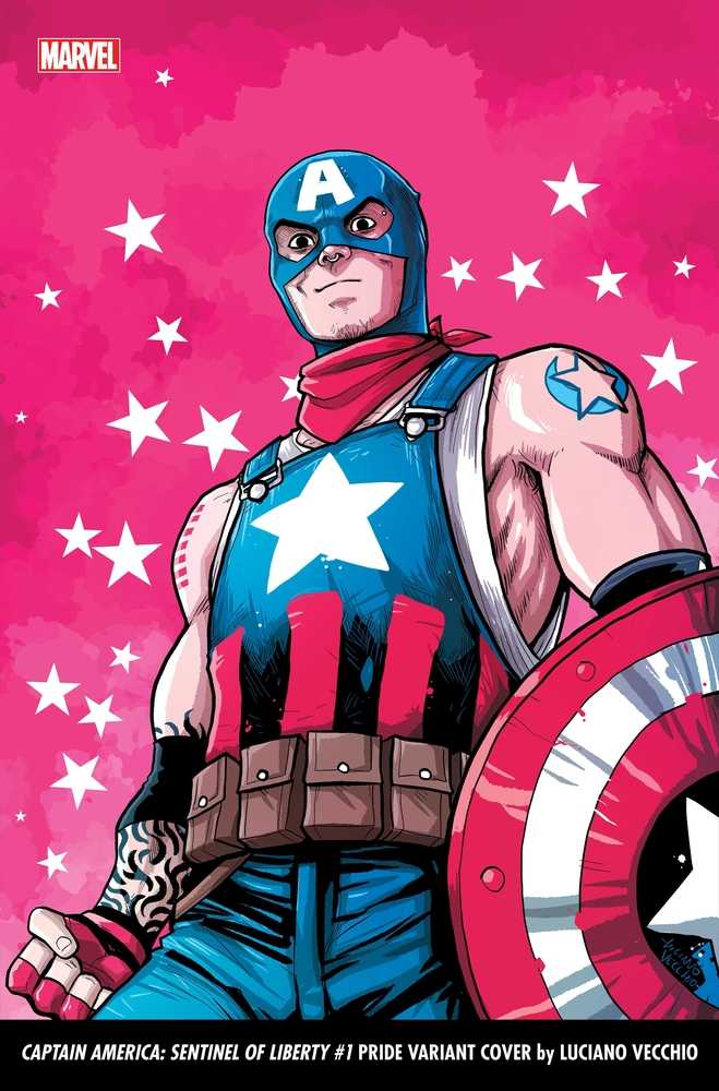 Captain America Sentinel Of Liberty #1 Pride Vecchio Variant