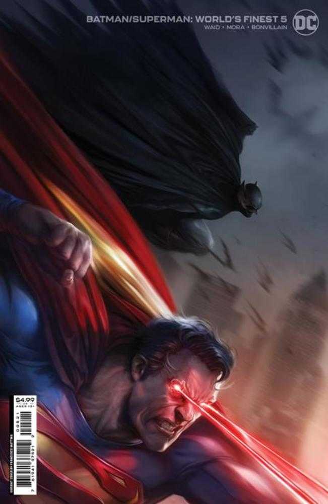 Batman Superman Worlds Finest #5 Cover B Francesco Mattina Card Stock Variant