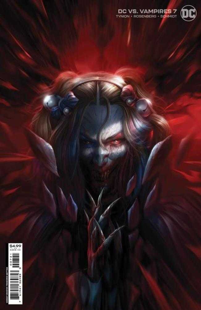 DC vs Vampires #7 (Of 12) Cover B Francesco Mattina Card Stock Variant <BINS>