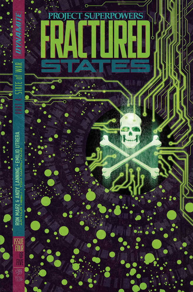 Project Superpowers Fractured States #4 Cover E Wooton