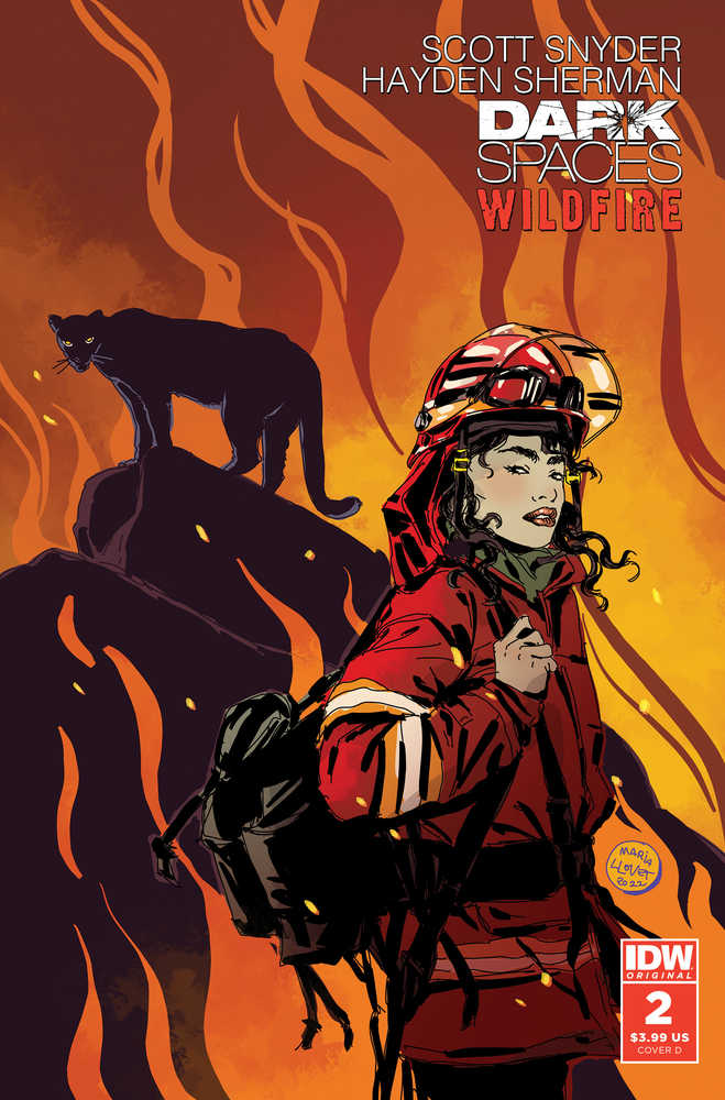 Dark Spaces Wildfire #2 Cover D Llovet <BINS>