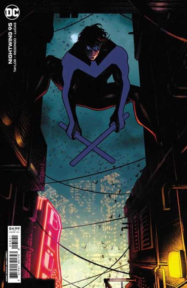 Nightwing (2016) #95 Cover B Jamal Campbell Card Stock Variant