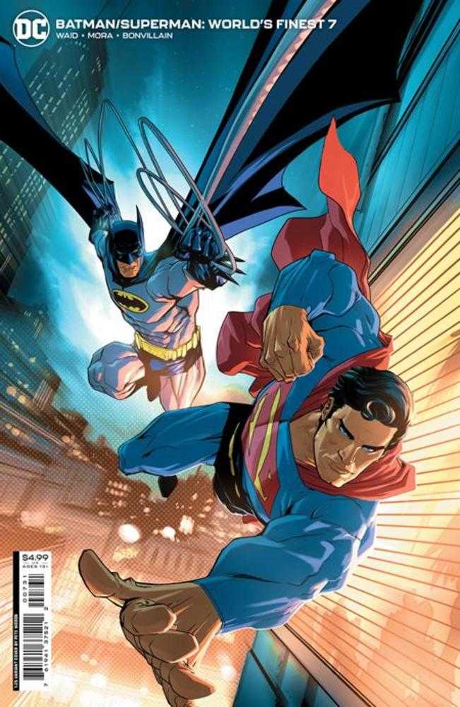 Batman Superman Worlds Finest #7 Cover C (1:25) Pete Woods Card Stock Variant