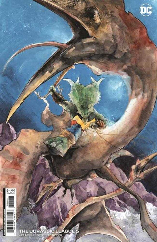 Jurassic League #5 (Of 6) Cover B Jonathan Marks Card Stock Variant <BINS> <YS23>