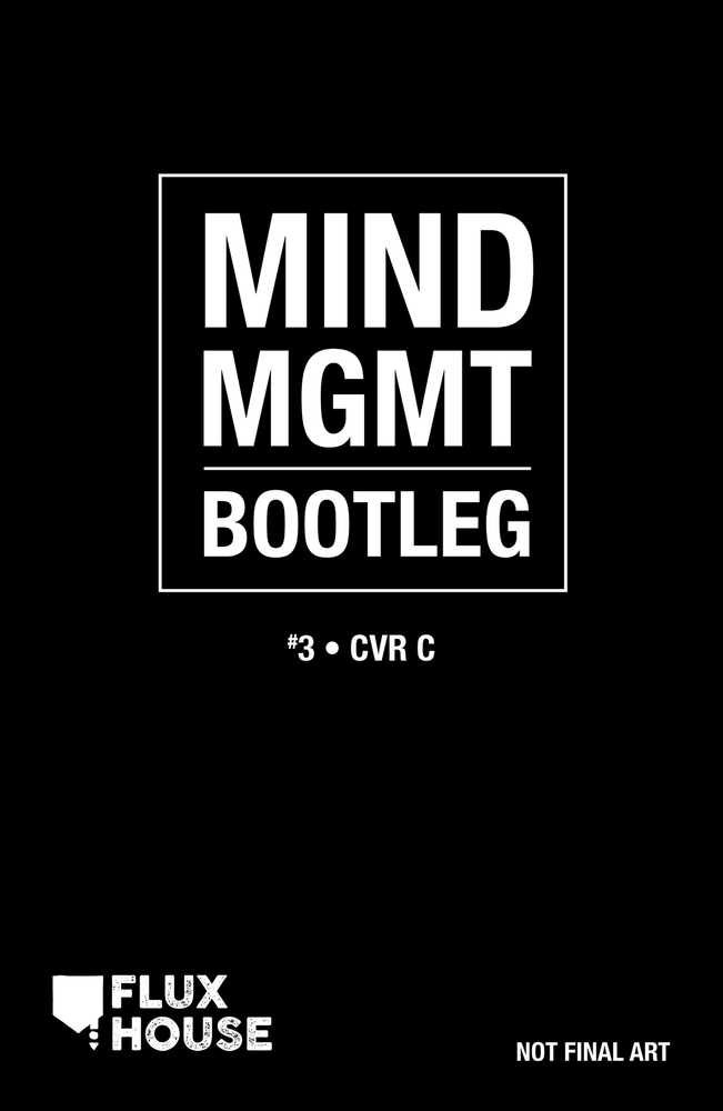 Mind Mgmt Bootleg #3 (Of 4) Cover C Perez <BINS>