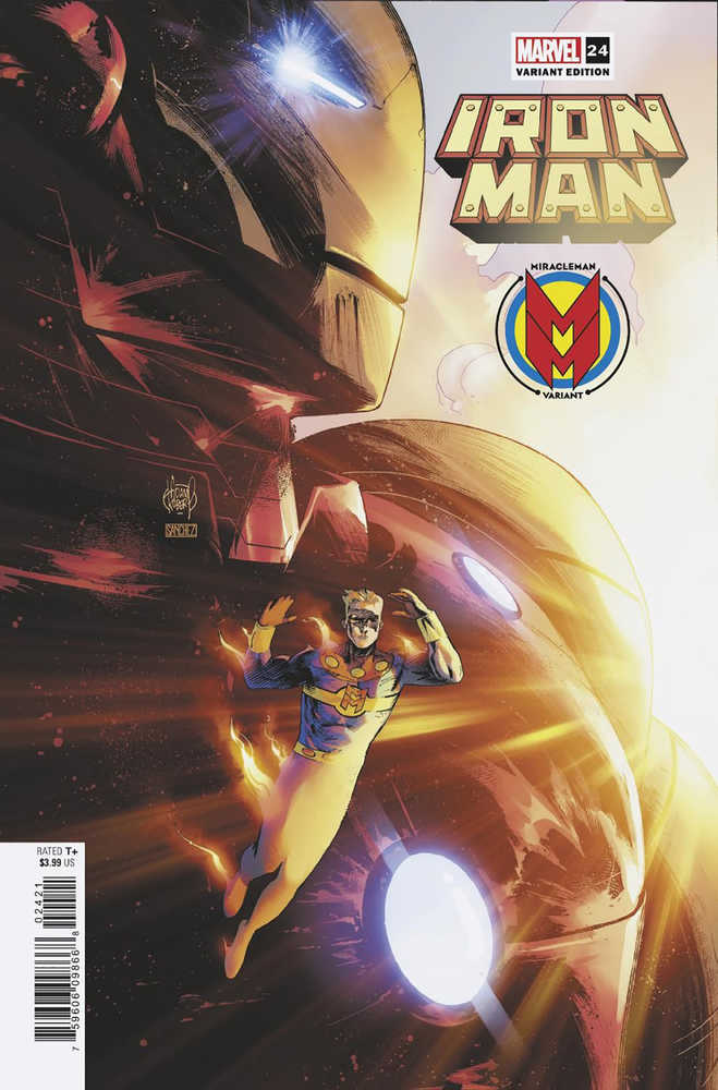 Iron Man (2020) #24 Kubert Miracleman Variant