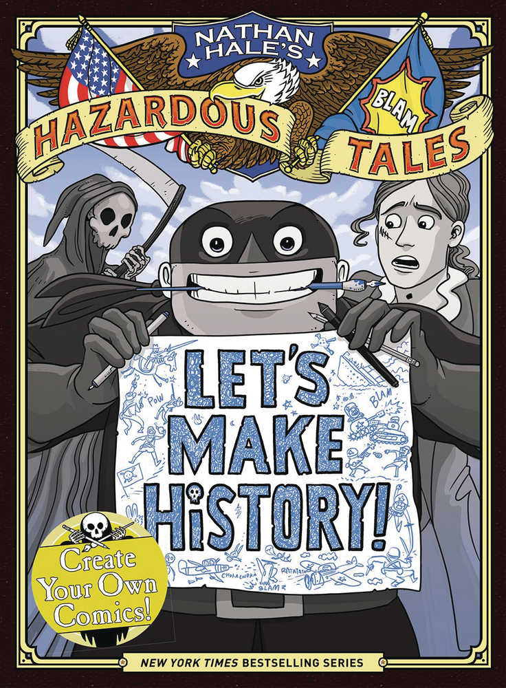 Nathan Hales Create Own Comics Lets Make History Hardcover