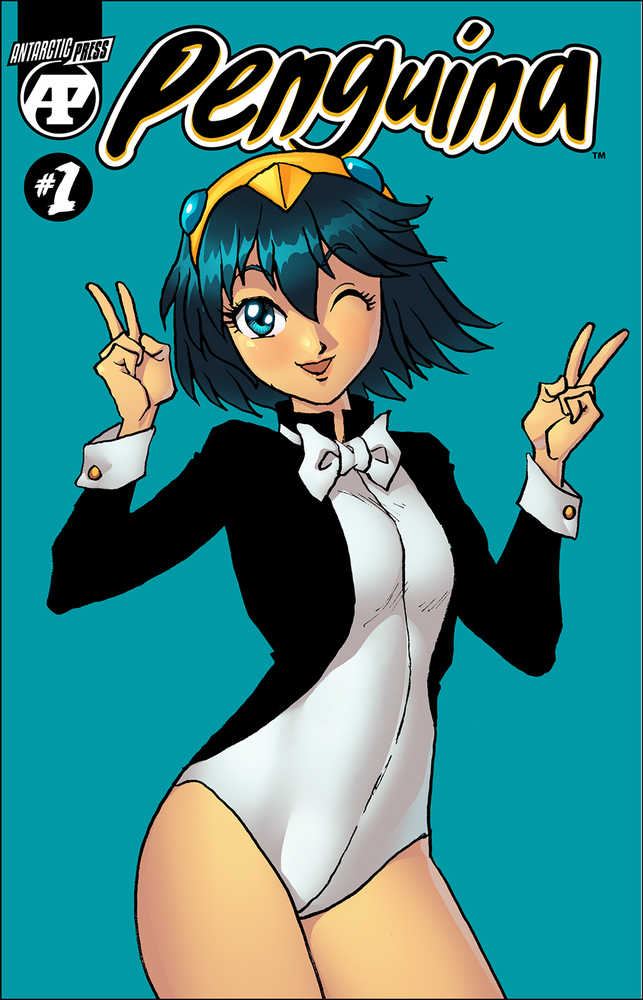 Penguina One Shot Cover B Ice Blue Foil Dunn