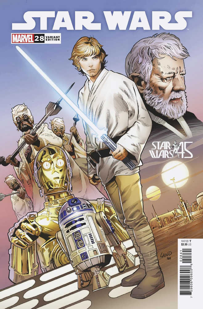 Star Wars (2020) #28 Land New Hope 45th Anniversary Variant