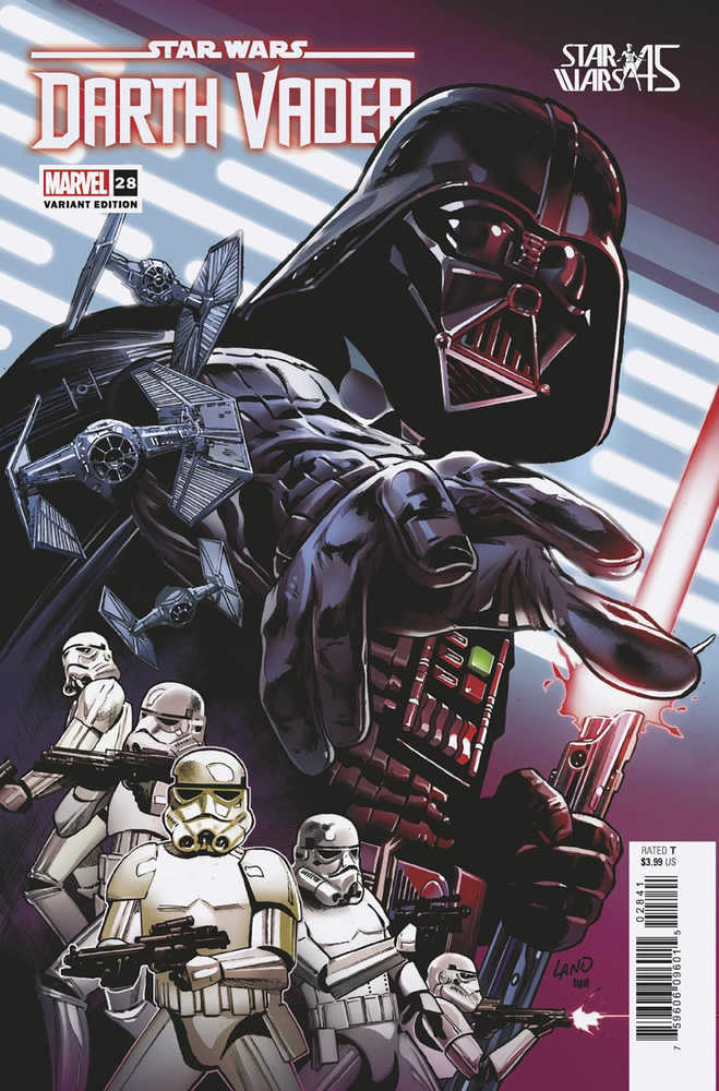 Star Wars Darth Vader (2020) #28 Land New Hope 45th Anniversary Variant