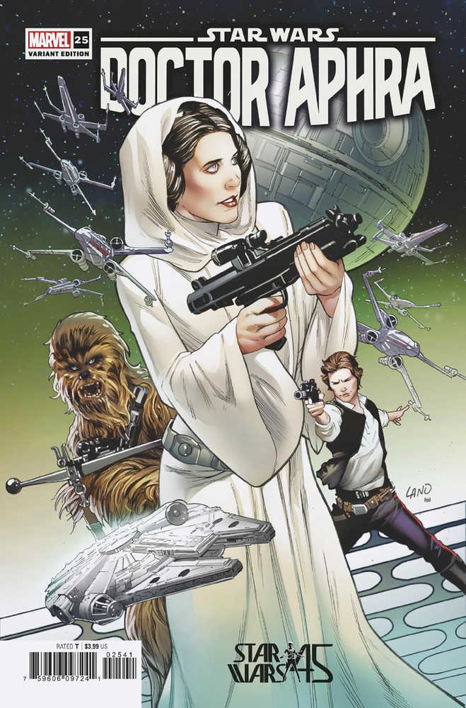 Star Wars Doctor Aphra (2020) #25 Land New Hope 45th Anniversary Variant <BINS>