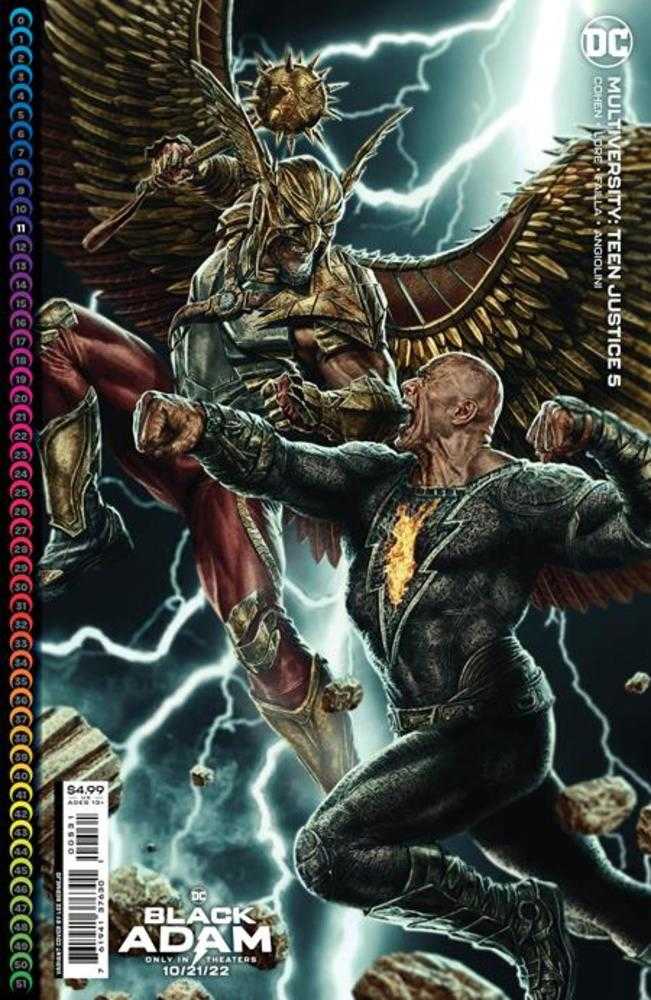 Multiversity Teen Justice #5 (Of 6) Cover C Lee Bermejo Black Adam Movie Card Stock Variant <YS22>