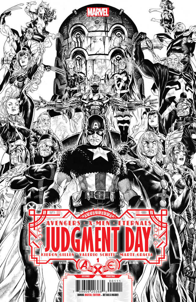 Axe Judgment Day #1 (Of 6) Variant (2nd Printing) Brooks Variant