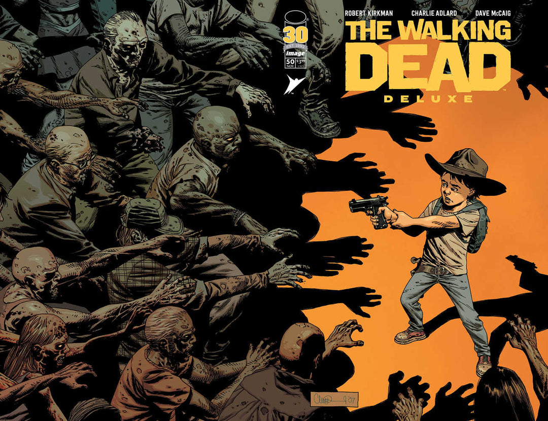 Walking Dead Deluxe #50 Cover B Wraparound Adlard & Mccaig (Mature)