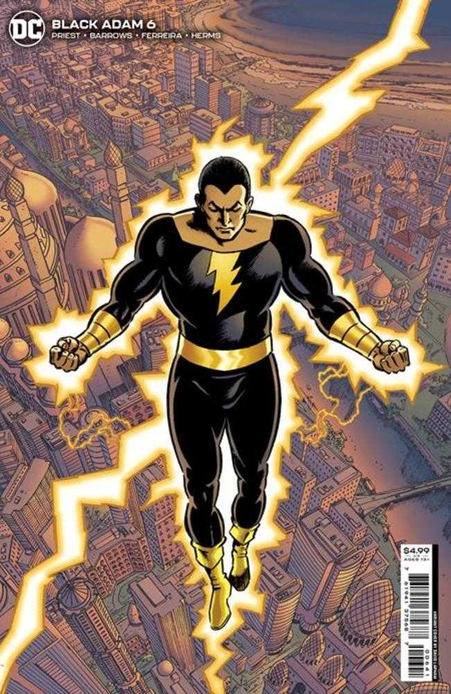 Black Adam (2022) #6 (of 12) Cover C David Lapham Card Stock Variant