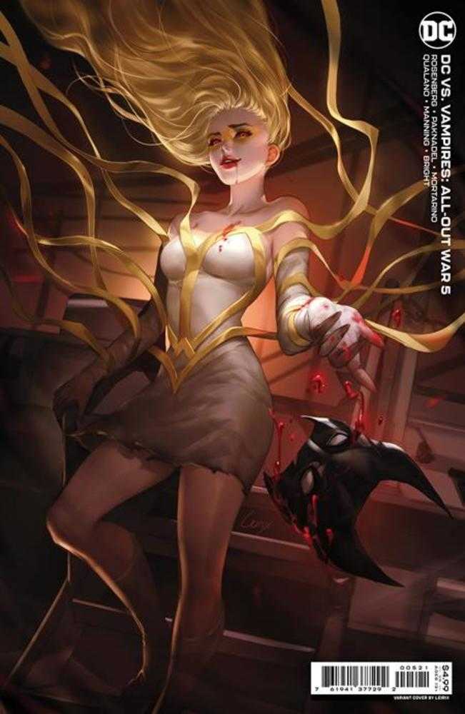 DC vs Vampires All-Out War #5 (Of 6) Cover B Lesley Leirix Li Card Stock Variant <BINS>