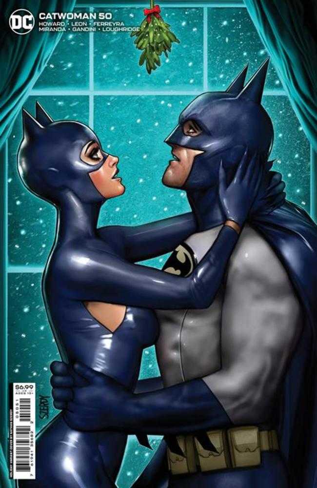 Catwoman (2018) #50 Cover D Nathan Szerdy Holiday Card Stock Variant