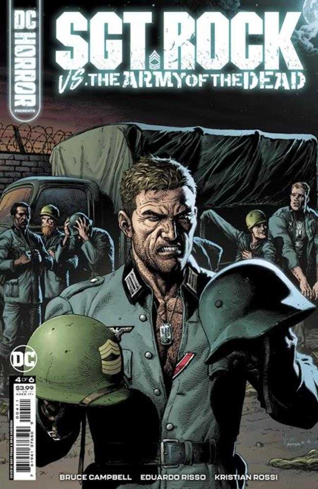 DC Horror Presents Sgt Rock vs The Army Of The Dead #4 (Of 6) Cover A Gary Frank (Mature) <BINS>