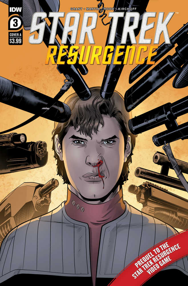 Star Trek Resurgence #3 Cover A Hood