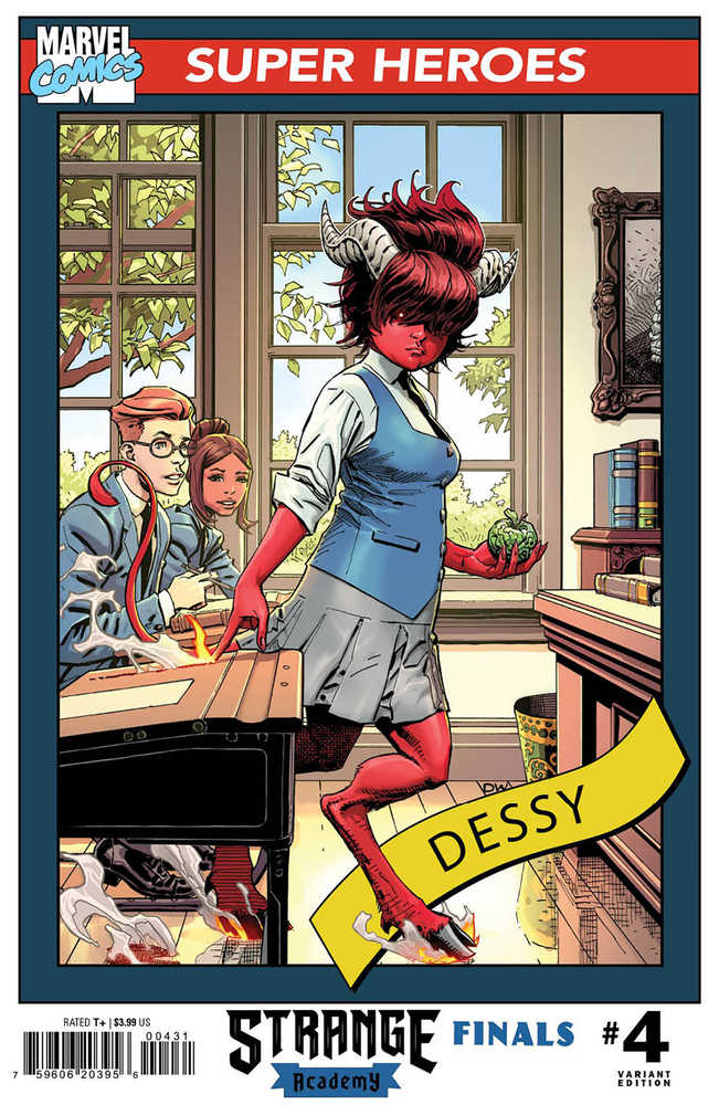Strange Academy Finals #4 Dustin Weaver Trading Card Variant <BINS>
