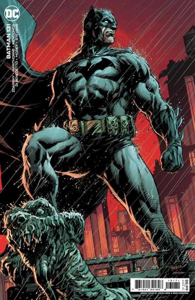 Batman (2016) #131 Cover D Jason Fabok Card Stock Variant (Out of Print)