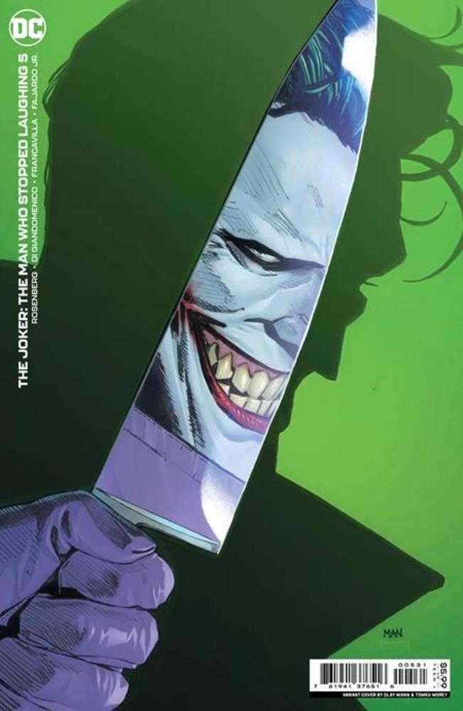 Joker The Man Who Stopped Laughing #5 Cover C Clay Mann Variant <BINS>