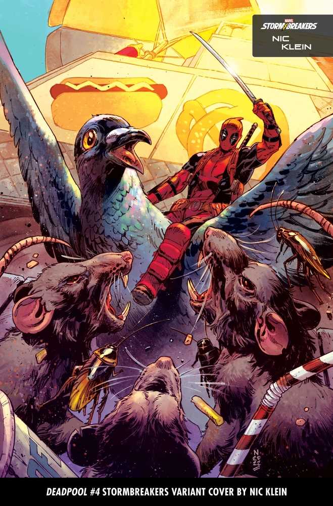 Deadpool (2023) #4 Klein Stormbreakers Variant