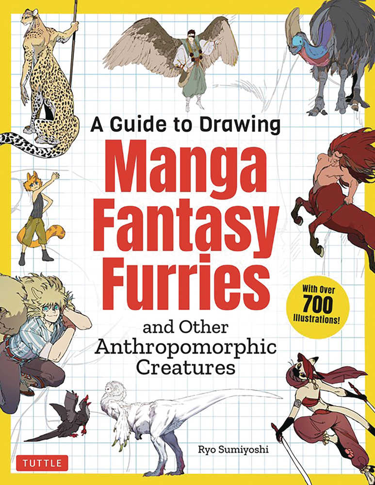 Guide To Drawing Manga Fantasy Furries Softcover