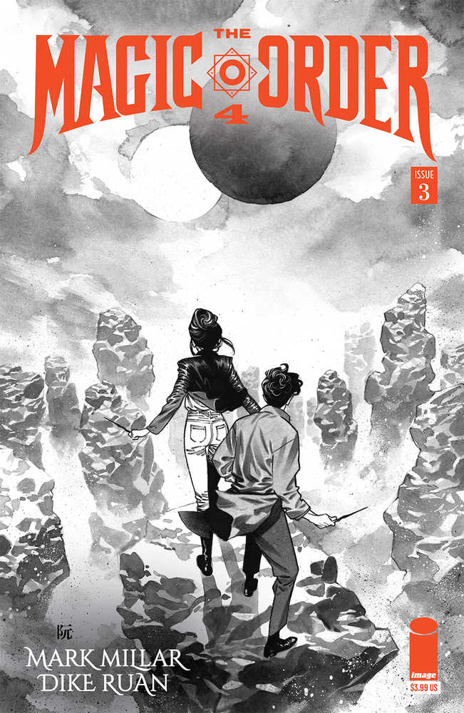 Magic Order 4 #3 (Of 6) Cover B Ruan Black & White (Mature)