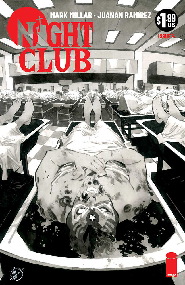 Night Club #4 (Of 6) Cover B Scalera Black & White (Mature) <BINS>