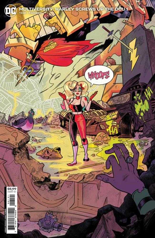 Multiversity Harley Screws Up The DCU #1 (Of 6) Cover B Logan Faerber Card Stock Variant <BINS>