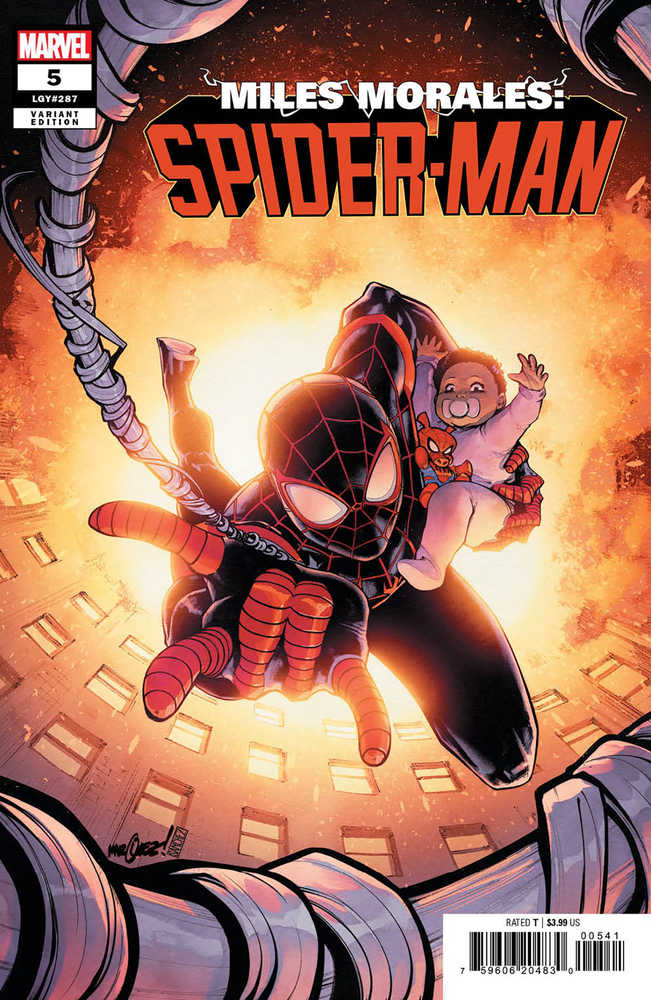 Miles Morales Spider-Man (2023) #5 David Marquez Variant