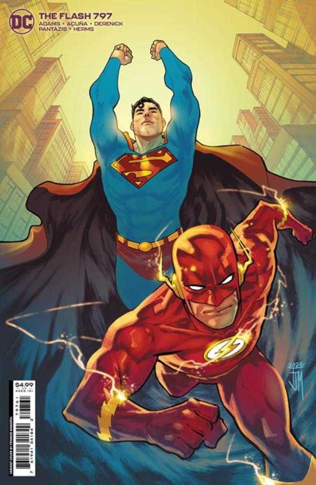 Flash (1959) #797 Cover D Francis Manapul Superman Card Stock Variant