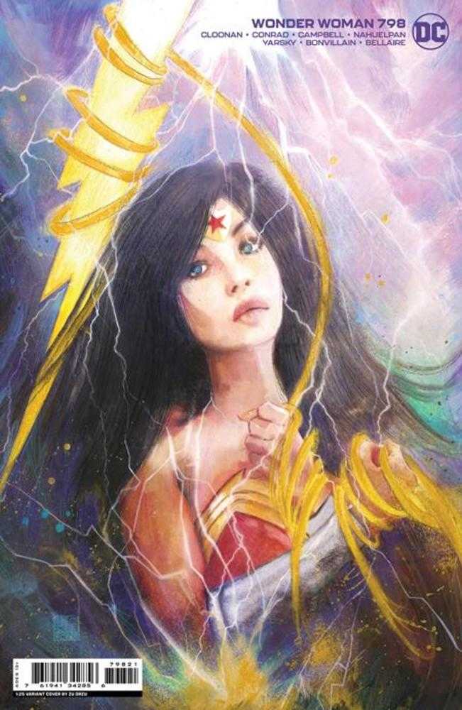 Wonder Woman #798 Cover E (1:25) Zu Orzu Card Stock Variant (Revenge Of The Gods)