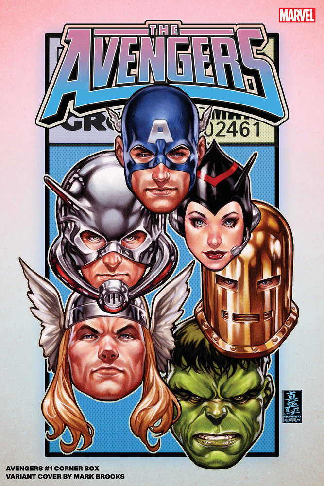 Avengers (2023) #1 Mark Brooks Corner Box Variant