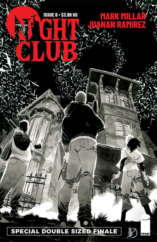 Night Club #6 (Of 6) Cover B Scalera Black & White (Mature) <BINS>