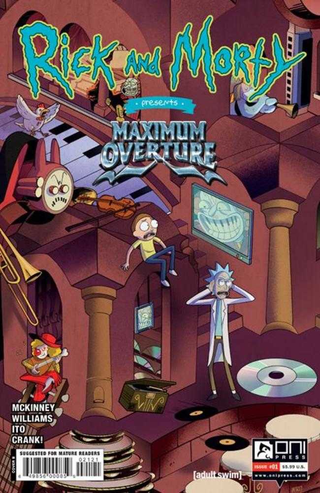 Rick And Morty Presents Maximum Overture (One Shot) Cover B Priscilla Tramontano Variant (Mature)