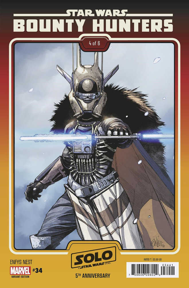 Star Wars Bounty Hunters #34 Leinil Yu Enfys Nest Solo 5th Anniversary Movie Variant