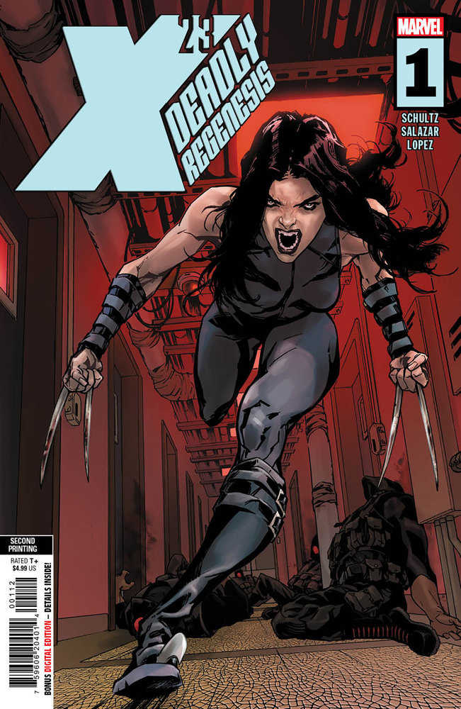 X-23 Deadly Regenesis #1 Kalman Andrasofszky 2nd Print Variant