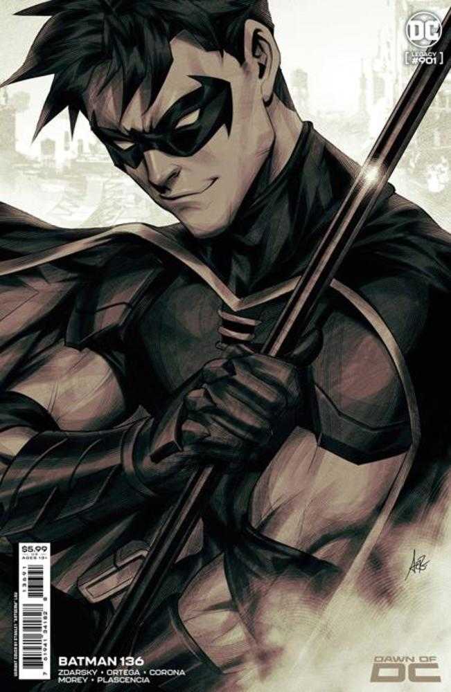 Batman (2016) #136 Cover D Stanley Artgerm Lau Card Stock Variant