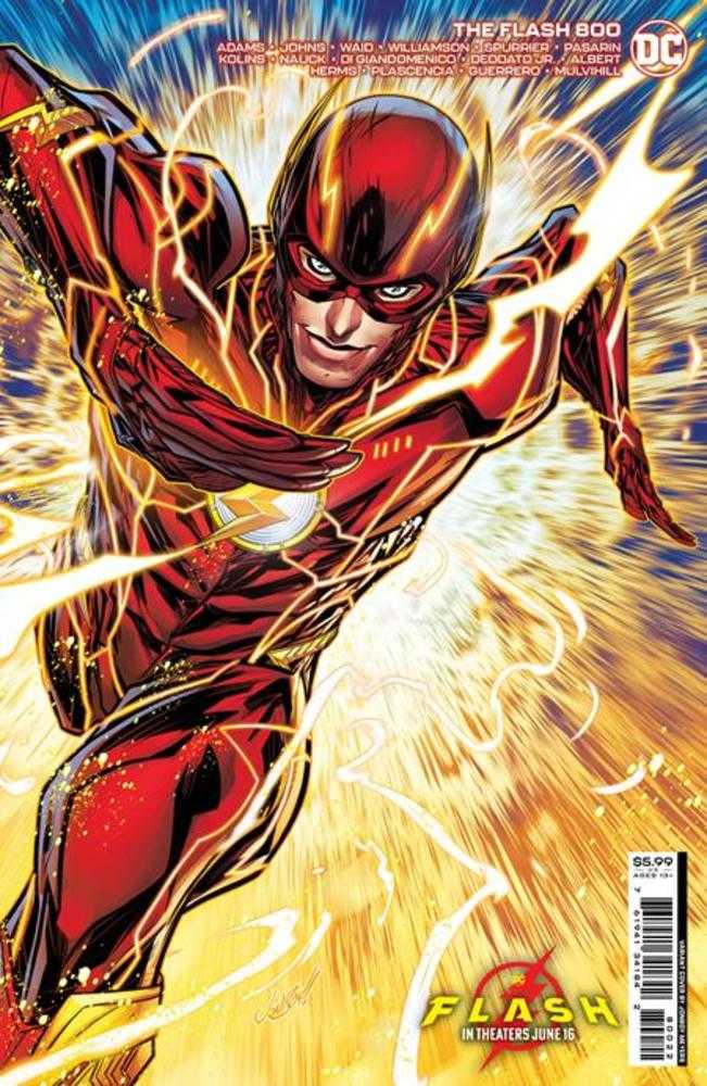 Flash (1959) #800 Cover G Jonboy Meyers The Flash Movie Card Stock Variant