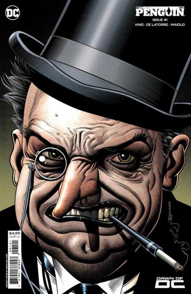 Penguin (2023) #1 Cover B Brian Bolland Card Stock Variant