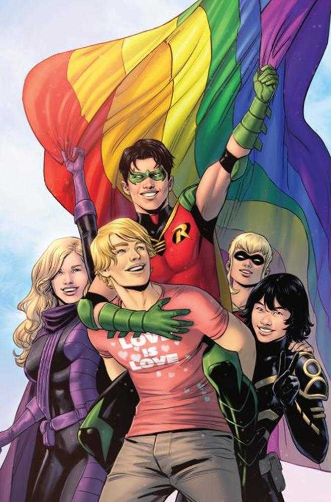 Tim Drake Robin #10 Cover C Travis Moore DC Pride Card Stock Variant