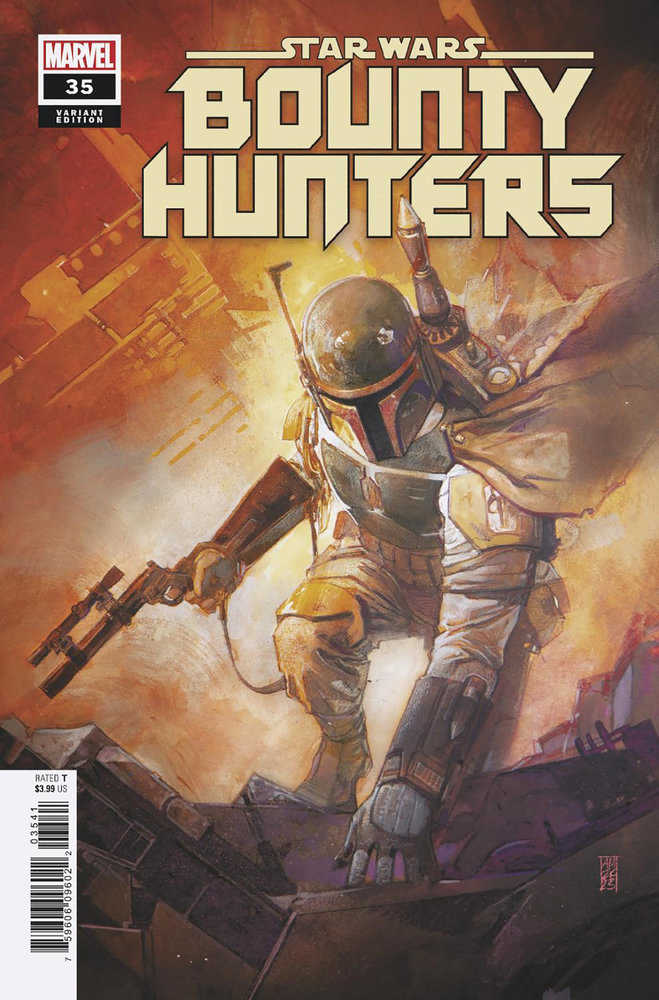 Star Wars Bounty Hunters #35 Alex Maleev Boba Fett Variant